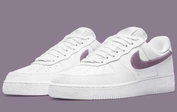 Latest Nike Air Force 1 Low White Coming With Glitter Swoosh
