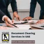 Document Clearing Services UAE