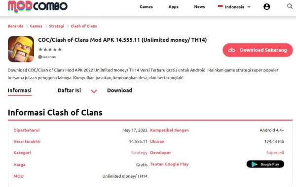 Download now the latest Coc Mod APK for free on mobile.
