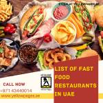 Fast Food Restaurants in UAE
