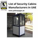 List of Security Cabins Manufacturers in UAE