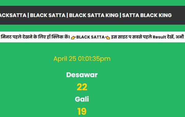Unraveling the Intriguing World of Black Satta: A Comprehensive Guide